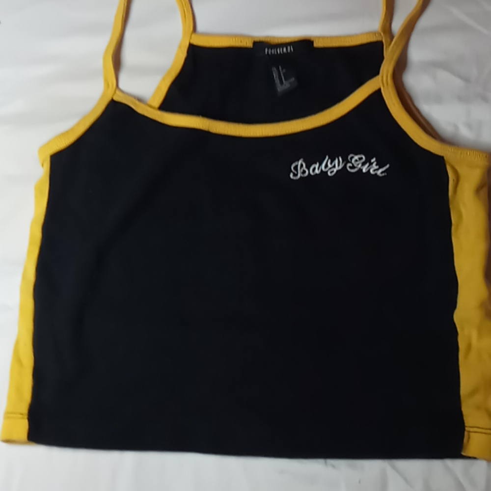 Yellow black crop